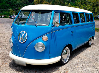 Volkswagen kombi Corujinha 1969 Azul Personalizada